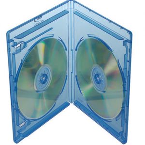 Blu-ray Disc Box für 2 Discs mit Rückenhöhe 12,5 mm