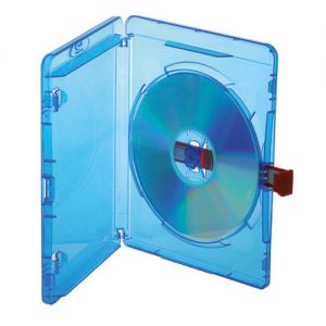 Blu-ray Disc Single Red Tag Case für 1 Disc mit Rückenhöhe 14,5 mm